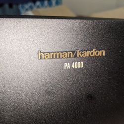 Harman Kardon PA 4000 Home Theater Amplifier