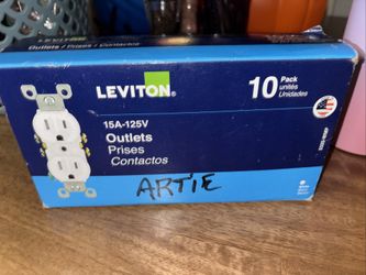 2 Boxes Of Leviton 10 Pk