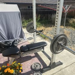 Olympic Weight Bench Plus All Weights $420 Or OBO