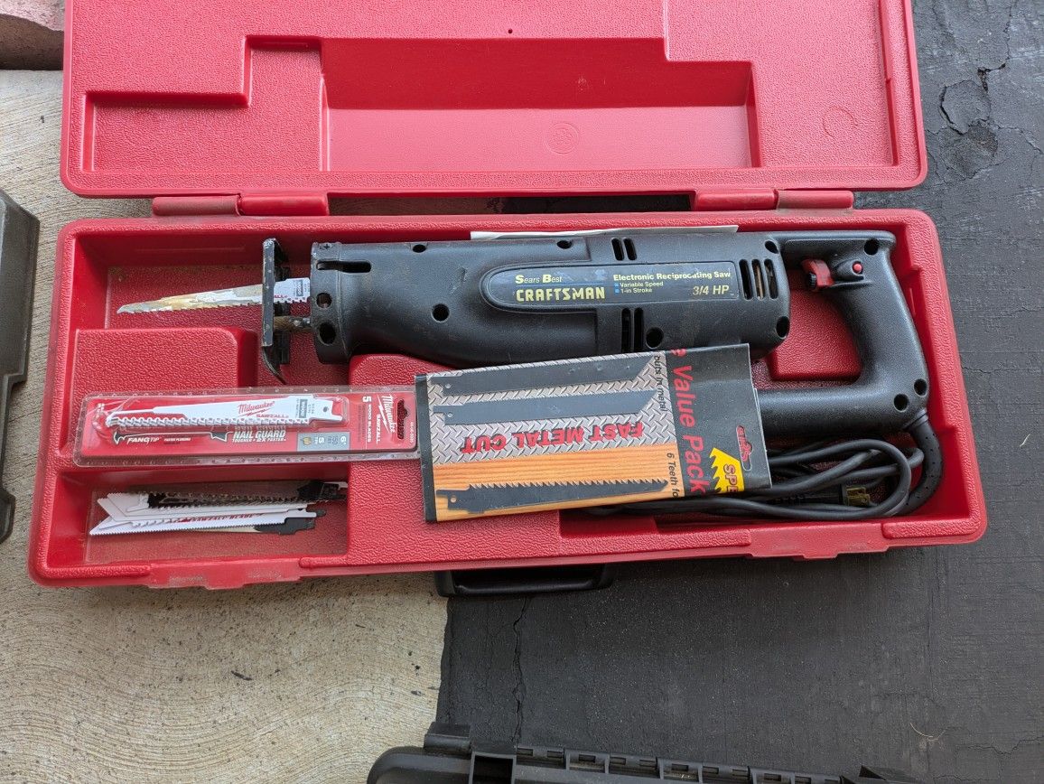 Sears Craftsman Electric Reciprocating Saw