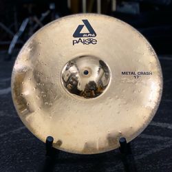 Paiste 17” Alpha Metal Crash Cymbal