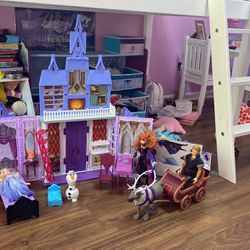 Frozen Dolls All Characters And Castle