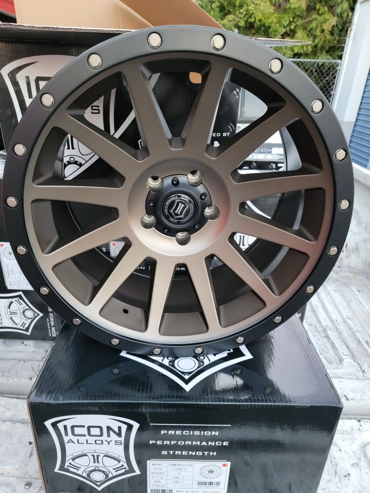 Icon Compression 20 Inches Wheels On Sale Jeep Fitment $1000