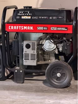 Craftsman 5000 watt Generator