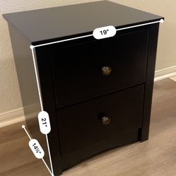 2 Drawer Dresser/Nightstand