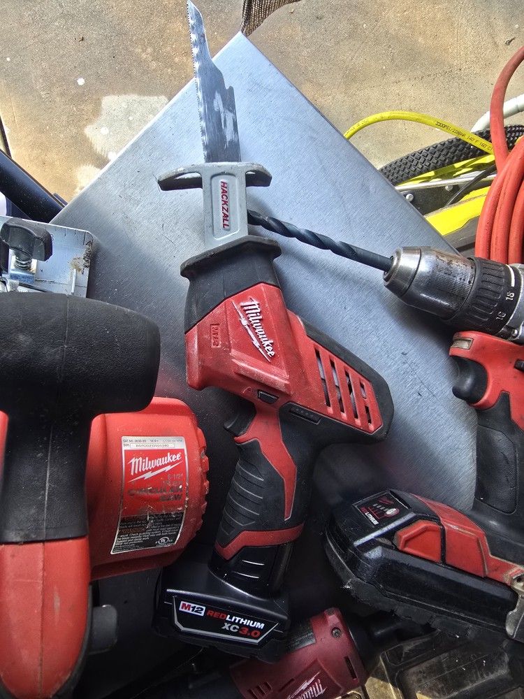 M12 12V Lithium-Ion HACKZALL Cordless Reciprocating Saw (Tool-Only)