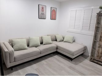 L shaped couch