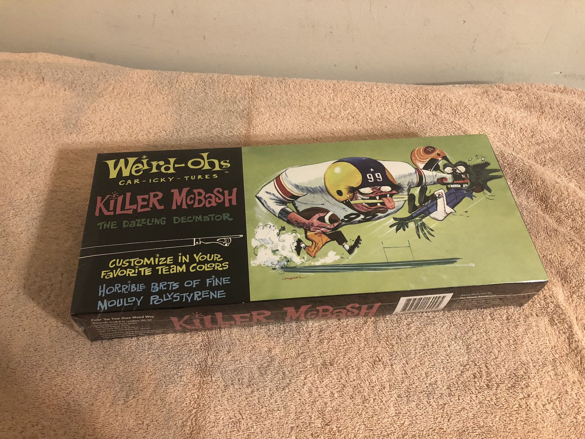 2006 Weird-Ohs Killer McBash The Dazzling Decimator Model New & Sealed