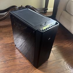 Used still in good quality PC, MONITOR, 3 CORSAIR FANS, AND HD LIGHTING CONTROLLER