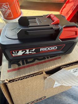 RIDGID 18V 2.5 Ah Lithium-Ion Battery (RB-1825)