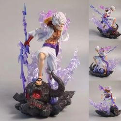 27cm One Piece Luffy Nika Sun God Gear 5 anime figure