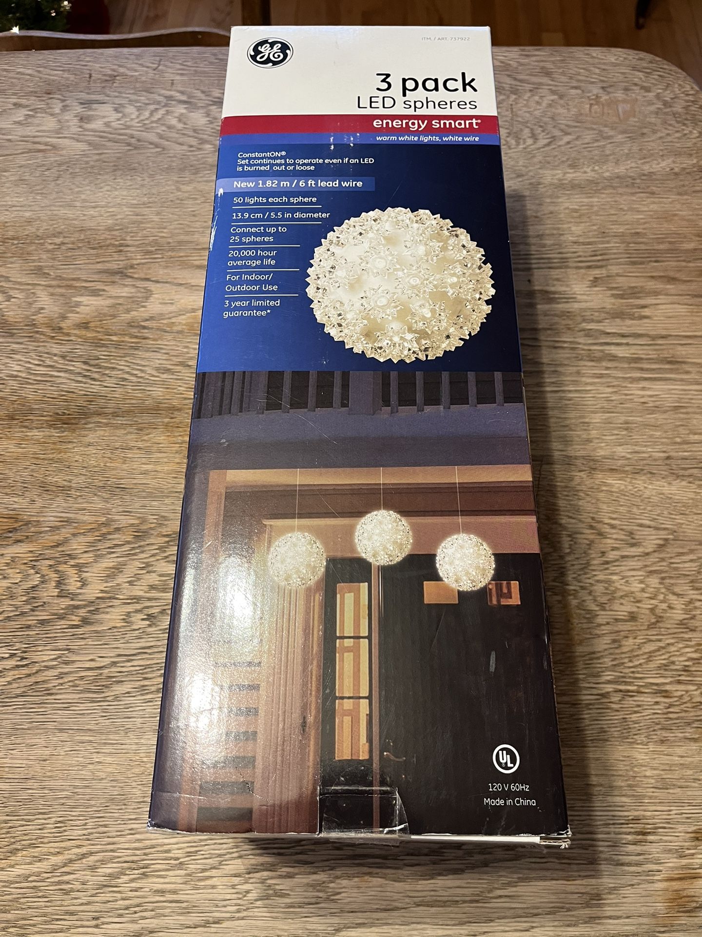 LED Spheres Energy Smart 3 Pack