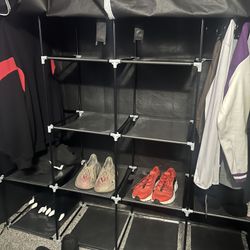 Shoe Rack And Clothes Rack