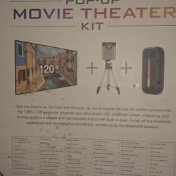 Portable Pop Up Movie Theater 