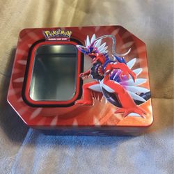 Empty Pokémon Tin Paled a Legend 