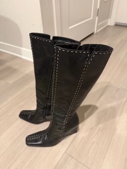 Cute wedge boots
