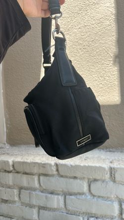 Coach Vintage Mercer Black Nylon Shoulder Bag Multi Compartment 7430