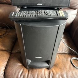 Bose Speaker & Sound Bar w/ Remote Control