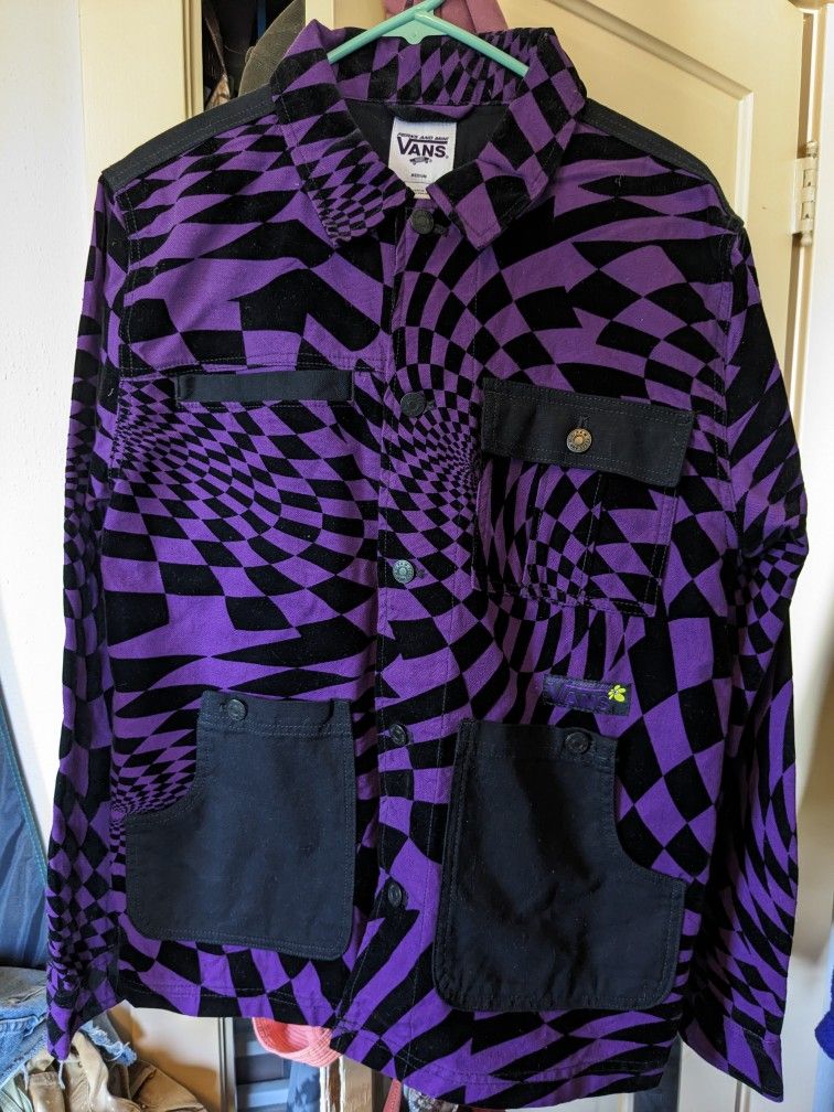 NWT Vans x Perks and Mini cotton chore coat