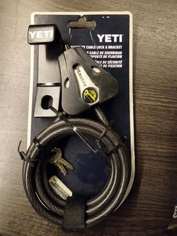 Yeti Security Cable Lock & Bracket
