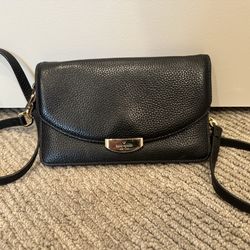 Kate Spade Black Leather Crossbody Bag