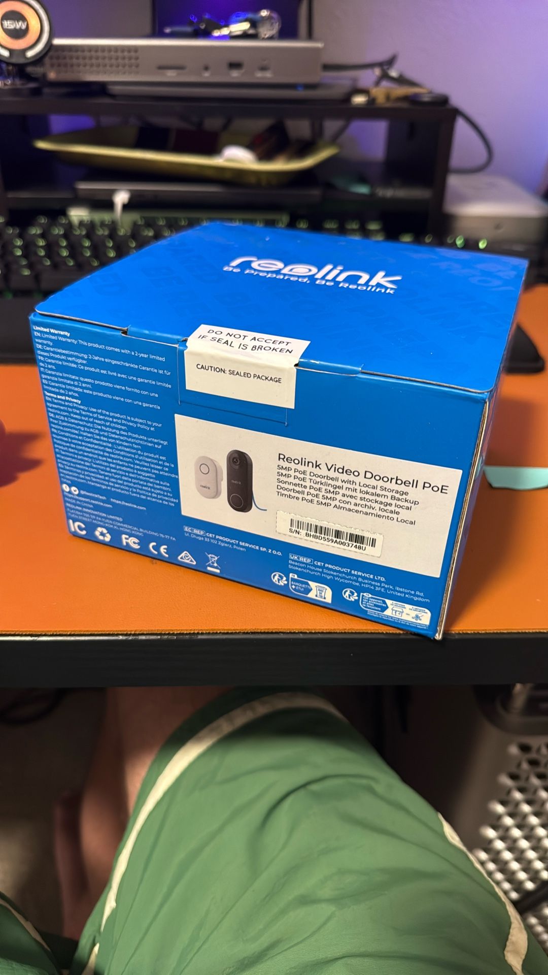 Reolink Video Doorbell PoE