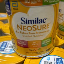 Infant Neosure formula 