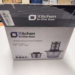 Kitchen in a box multifunctional food cutter processor 3 cups 