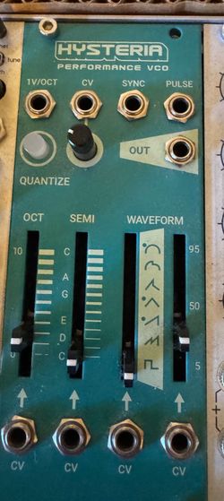 Dread box hysteria performance VCO eurorack module
