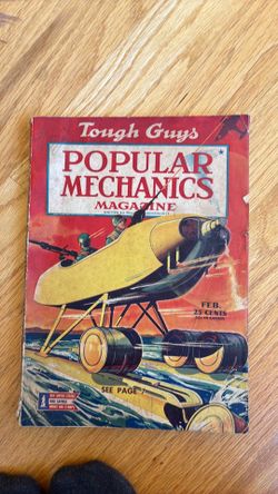 Vintage Tough Guys Popular Mechanics Magazine 1943