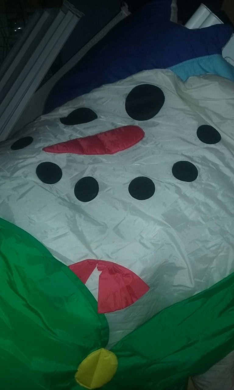 Snowman kids sleeping bag