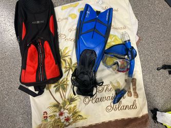 Aqualung ADULT snorkel gear set