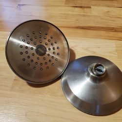 Brushed Nickel Delta Large Shower Heads
