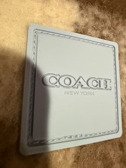 Coach scarf
