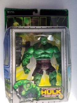 Leaping Hulk with bungie cord