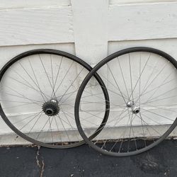 Campagnolo C Record Wheelset Vintage Road Bike Clinchers 700c 