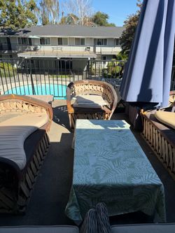 Outdoor Wicker Patio Furniture Set