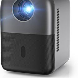 GROVIEW Mini Projector [Electric Focus] Bluetooth, Fully Sealed Portable Projector, 75% Zoom and Low Noise, Movie Projector for Phone/Laptop/Stick/HDM