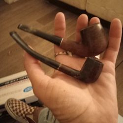 Two Antique Pipes