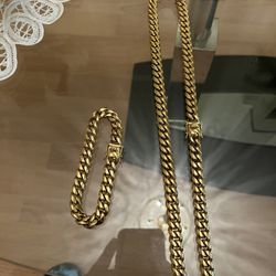 Cuban link set (10mm)