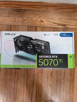 New PNY GeForce RTX 5070 Ti 16 GB Graphics Card