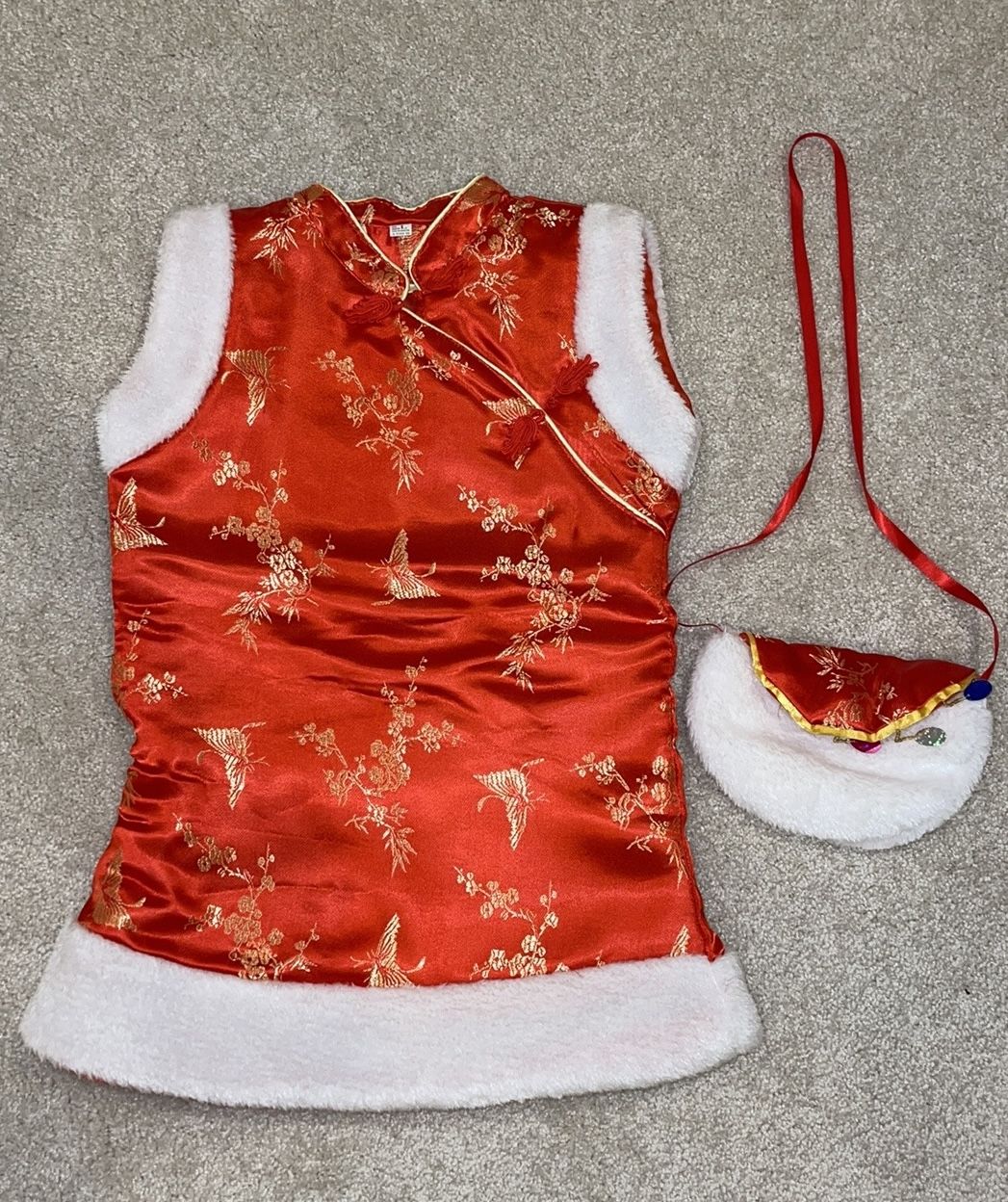 Chinese Vest For Little Girls (fits like sz small)