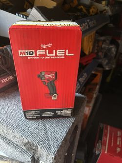 Milwaukee M18 FUEL 18V Lithium-lon Brushless Cordless 1/4 in. Hex Impact Driver (Tool-Only)