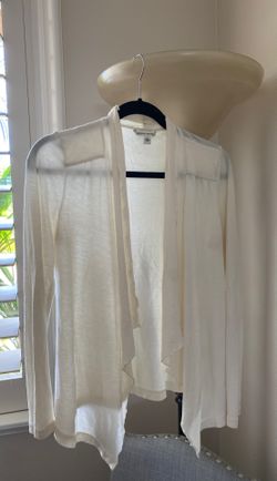 Banana Republic Size S woman Ivory white long sleeve top