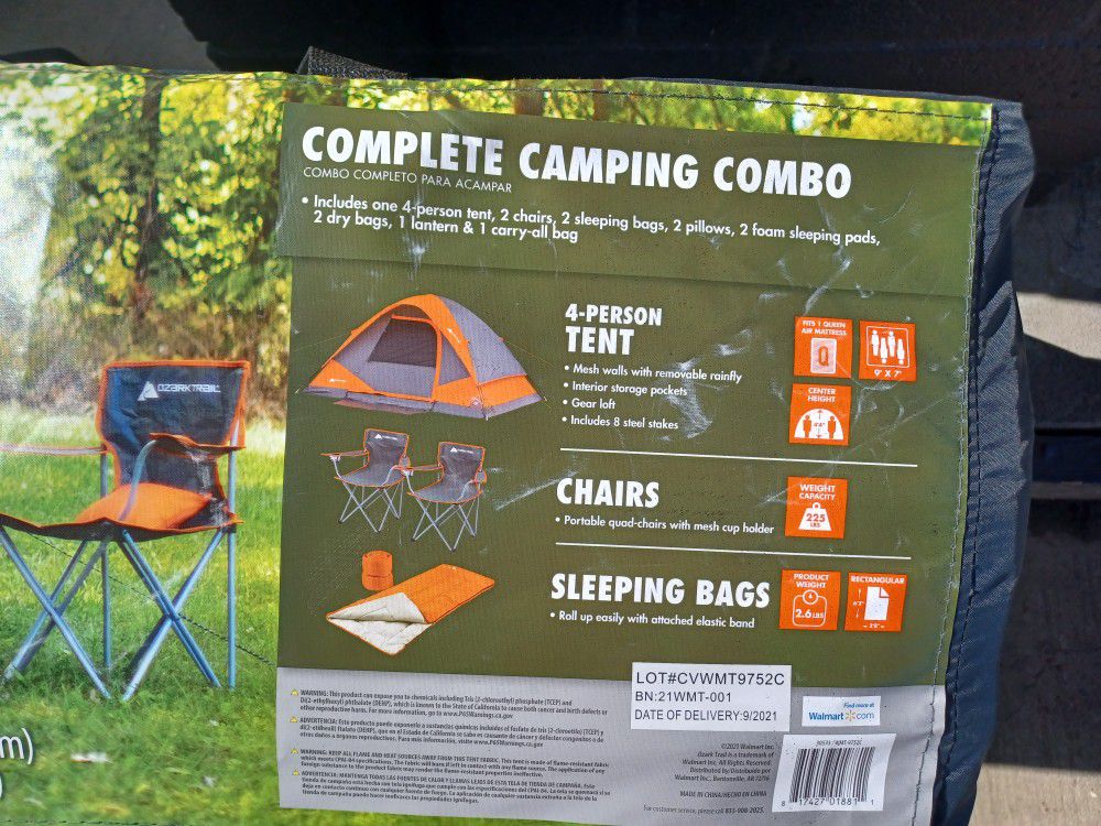 Complete Camp Set Brand New