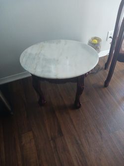 2 Marbel End Tables Great Condition