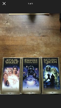 Star Wars trilogy special edition VHS