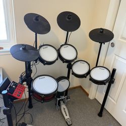 Alesis Nitro Pro XL 10-Piece Electronic Drum Kit With Mesh Heads & Bluetooth