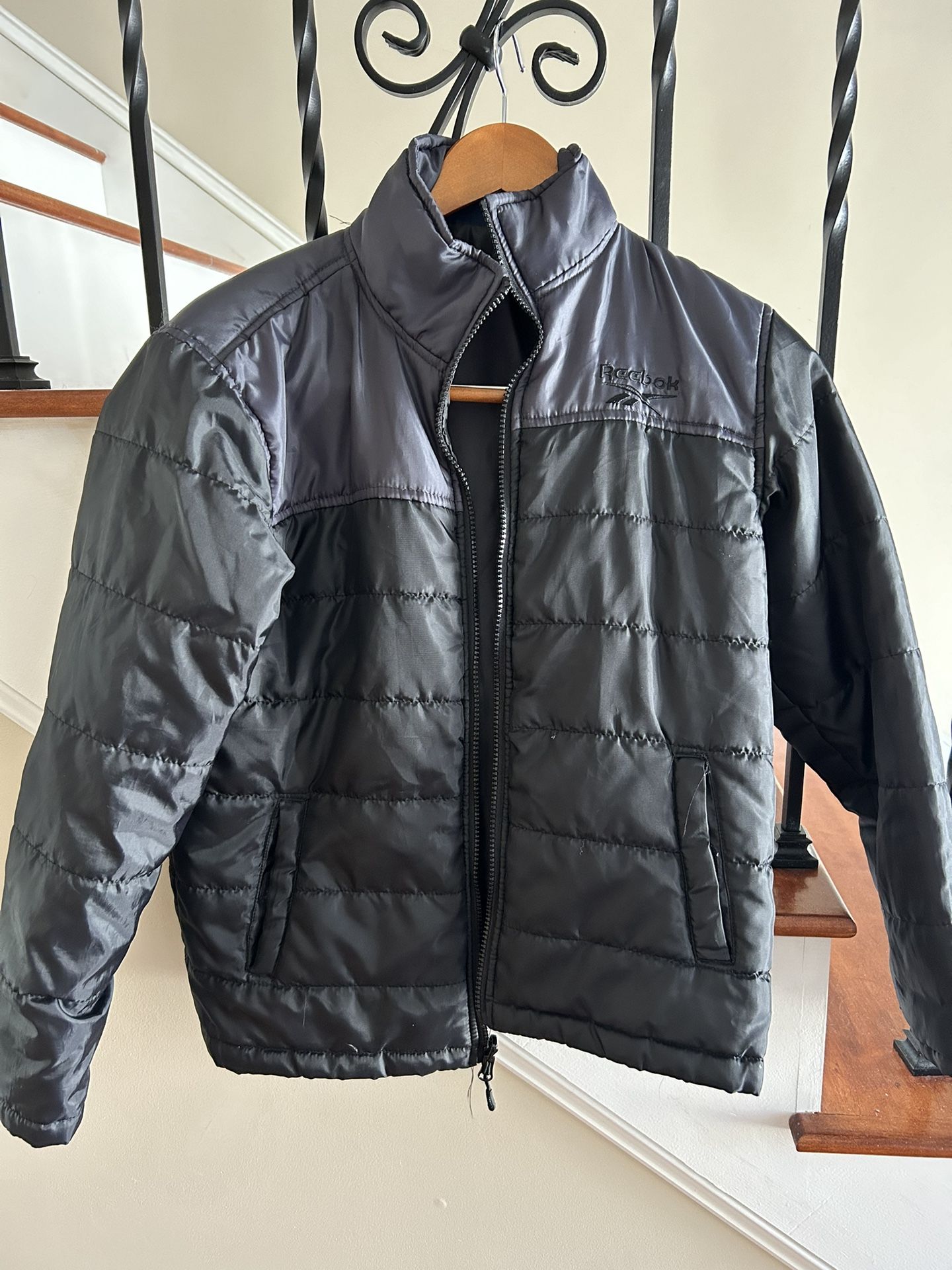 Reebok Black Women’s Jacket Lightweight Puffer Large