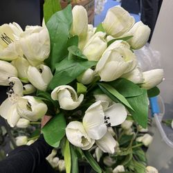 Beautiful Silk Artificial Bouquet Tulips